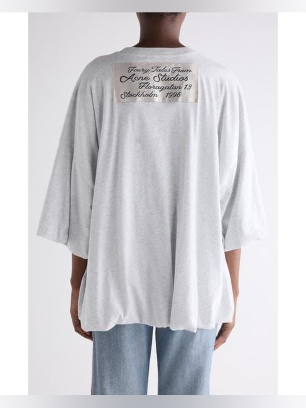 Acne Studios T-shirt - Relaxed fitRunway Show Eniko Bubble Hem